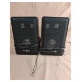 Insignia speakers 4" 3-way speakers