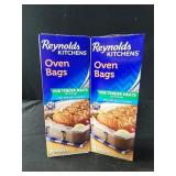 Reynolds kitchen oven bags 2 boxes 5 each