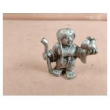 Mrs. Noah pewter figurine 1.5"