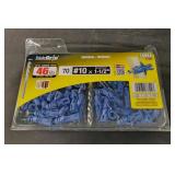 TRIPLE GRIP 10 x 1-1/2 in. Plastic Self-Drilling