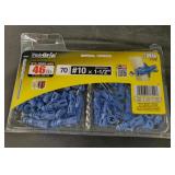 TRIPLE GRIP 10 x 1-1/2 in. Plastic Self-Drilling