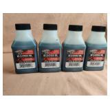4-3.2 fl. oz EX 2-Cycle oil bottles