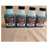 4-3.2 fl. oz EX 2-Cycle oil bottles
