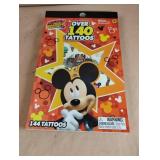 Mickey and the Roadster Racers tattoo books. 8
