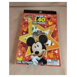 Mickey and the Roadster Racers tattoo books. 8
