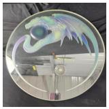 18" diameter dragon mirror