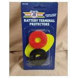 Battery terminal protectors. 8 sets