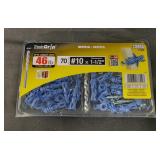 TRIPLE GRIP 10 x 1-1/2 in. Plastic Self-Drilling