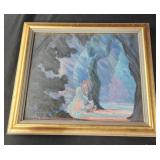 13x12 framed painting by COALA FAILLE