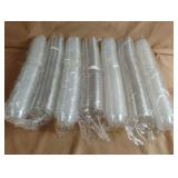 Plastic portion condiment cups with lids
