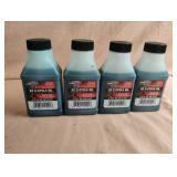 4-3.2 fl. oz EX 2-Cycle oil bottles