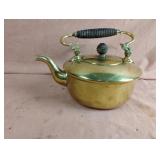 Brass teapot 3" tall