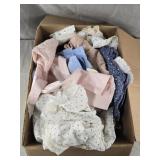 Box of Vintage Baby Clothes