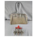 Aluminum Dust Pan & Hand Tiller