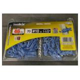 TRIPLE GRIP 10 x 1-1/2 in. Plastic Self-Drilling