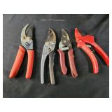 Assorted pruning shears