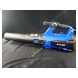 The image shows a Kobalt 700-CFM 115-MPH Corded