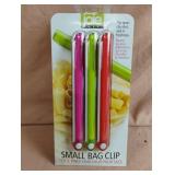 Small bag clips. 3-3 ct packs