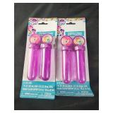 Two packs my little pony bubble wands 2 ct each