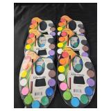 Six packs 12 color artist palette