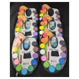 Six packs 12 color artist palette