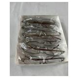 12 Pair Reading Glasses - Aspheric +2.50 Spring