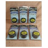 Silicone X-Treme tape. 6-10' rolls
