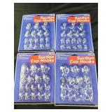 4 packs of suction cup hooks