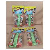 Mickey 7 feet kids jump ropes. 4 total