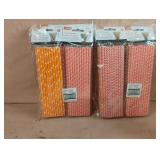 Paper straws. 20 ct packa