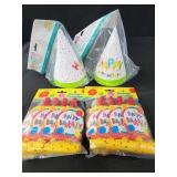 Birthday hats and blowouts, party supplies