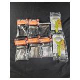 6 packs bar spoons and 2 peelers