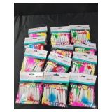 12 packs 8 ea party blowouts