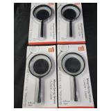 4 large magnifying glasses