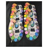 Six packs 12 color artist palette