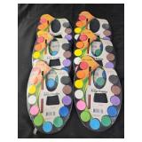 Six packs 12 color artist palette