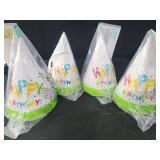 4 packs 8 ct ea party hats