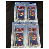 Mariokart Notepad Pencils Packs