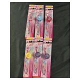 Lot of 6 Kids Toothbrush Packs