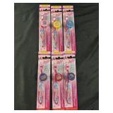 Lot of 6 Toothbrush Packs