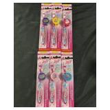 Lot of 6 Kids Tooth Brush Packs
