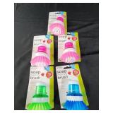 5 soap brushes
