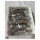 12 Pairs of Reading Glasses - Aspheric +2.50