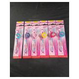 6 packs Jojo Siwa toothbrushes and protectors