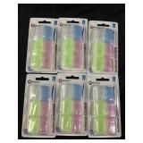 Lot of 6 Packs of Toothbrush Covers