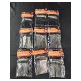 9 packs bar spoons plastic