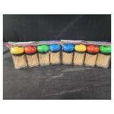 Two 4 ct each canister toothpicks