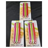 3 packs small bag clips