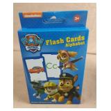 Paw Patrol flash cards. 6 packs