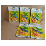 Jet planes. 5-5 ct packs